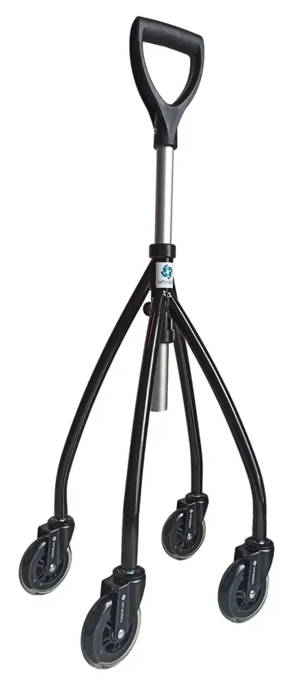 Wheeleo rollator à une main