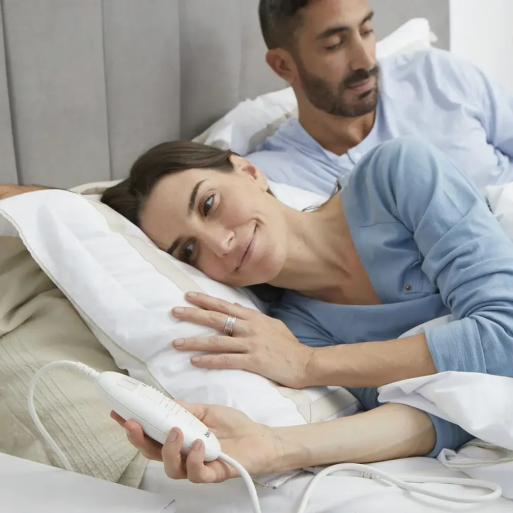 Surmatelas à air chauffant 2 places