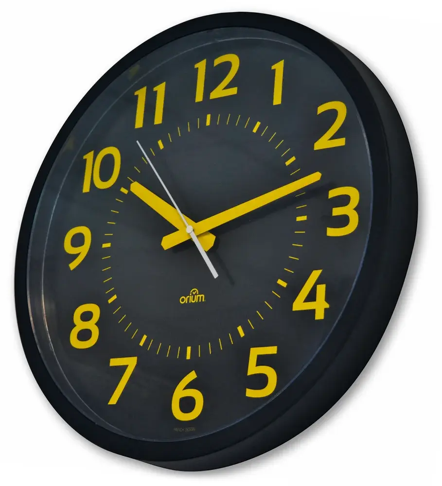 Horloge contraste silencieuse 40 cm