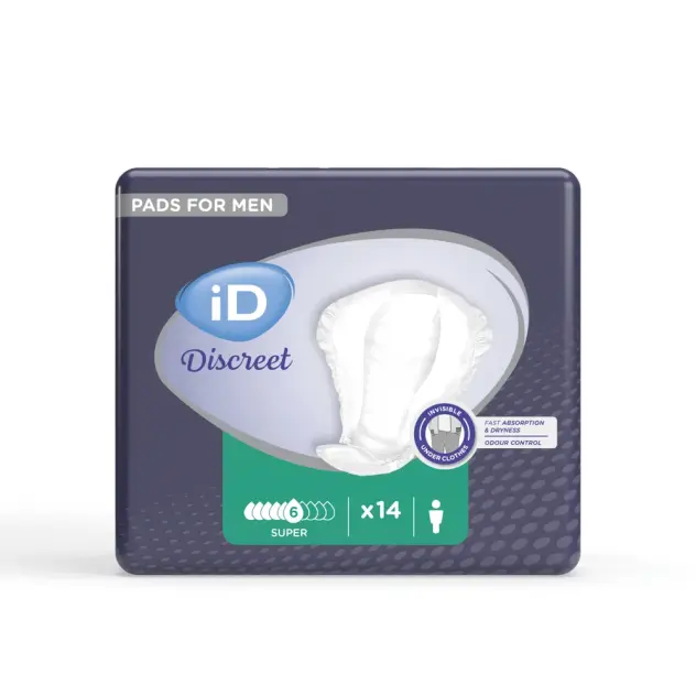 Produit Protection urinaire homme Discreet Light pads for men Image