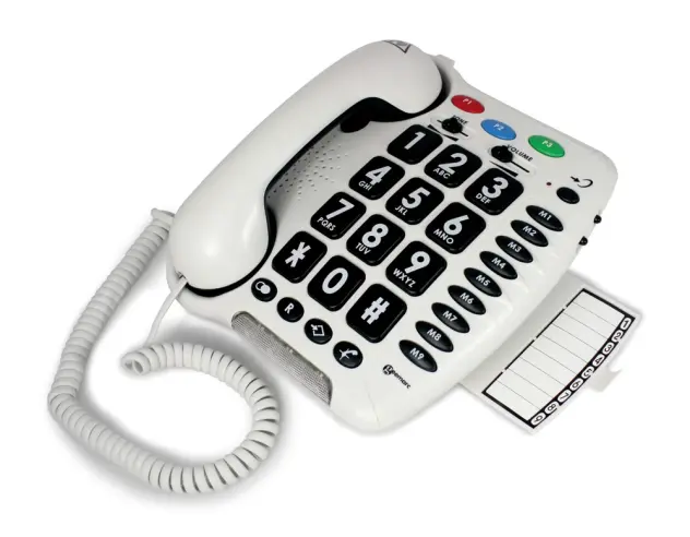 Produit Téléphone sénior filaire grosses touches CL100 Image