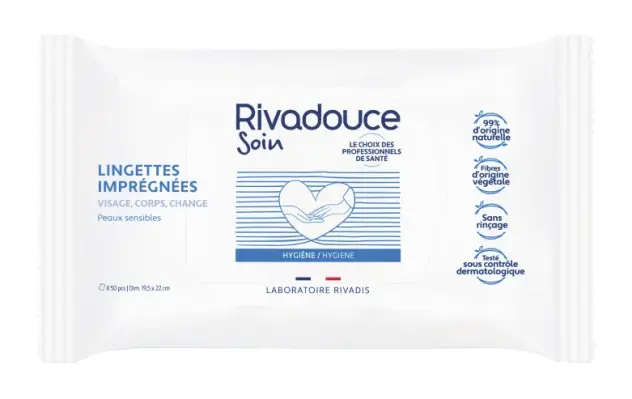 Produit Lingettes nettoyantes imprégnées Image
