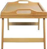 Vignette - Plateau de lit avec pieds rabattables