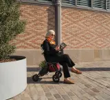 Vignette - Déambulateur 4 roues chariot de courses R05