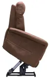 Vignette - Fauteuil releveur 2 moteurs Smart inclinable en mode allongé