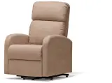 Vignette - Fauteuil releveur 1 moteur Olive spécial mal de dos