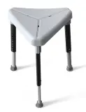 Vignette - Tabouret de douche triangulaire Zia