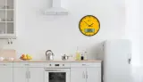 Vignette - Horloge analogique avec écran numérique Viso 60