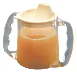 Vignette - Gobelet ergonomique transparent Caring