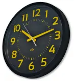 Vignette - Horloge contraste silencieuse 40 cm