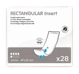 Vignette - Pad incontinence Rectangular