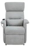 Vignette - Fauteuil releveur 1 moteur New Bergen haute résistance