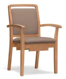 Vignette - Chaise percée en bois Komod