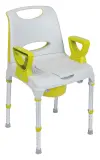 Vignette - Chaise de douche à accoudoirs amovibles
