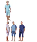 Vignette - Grenouillère adulte mixte manches et jambes courtes