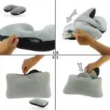 Vignette - Coussin 2 en 1 nuque et dos