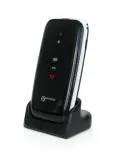 Vignette - Téléphone portable sénoir à clapet CL8700