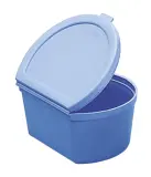 Vignette - Boîte à dentier avec couvercle à cliper