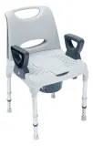 Vignette - Chaise de douche à accoudoirs amovibles