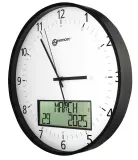 Vignette - Horloge analogique avec écran numérique Viso 60