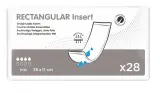 Vignette - Pad incontinence Rectangular