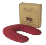 Vignette - Coussin cœur de cerise noyeux de cerise