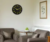 Vignette - Horloge contraste silencieuse 40 cm