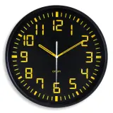 Vignette - Horloge contraste silencieuse 30 cm