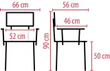 Vignette - Chaise percée Candy 155