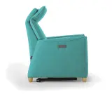 Vignette - Fauteuil releveur 2 moteurs Bâle dimensions réduites