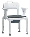 Vignette - Chaise de douche et toilettes Oudin