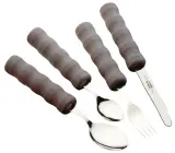 Vignette - Set de 4 couverts avec manche en mousse