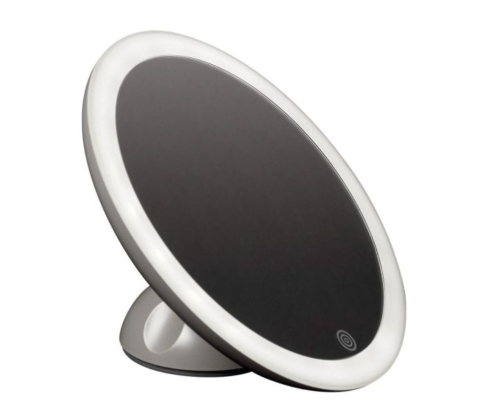 Miroir sans fil à ventouse détachable à LED HOMEDICS
