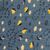 Imprimé bleu