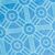 Motif bleu géométrique